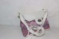 PICARD Summer Tasche Handtasche Lila Crossbody Weiß Bast Rosa Duisburg - Duisburg-Mitte Vorschau