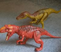 2× Spielzeuge Dinos mit Geräusche Leipzig - Knautkleeberg-Knauthain Vorschau