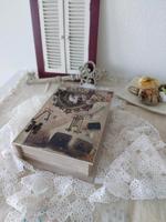 Buchbox/ Schatulle / Holz-Buch-Box / Vintage Shabby Nordrhein-Westfalen - Bergisch Gladbach Vorschau