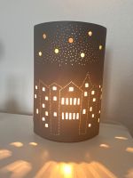 GILDE Lampe mit Häusern Grau Hygge Scandi Hannover - Südstadt-Bult Vorschau