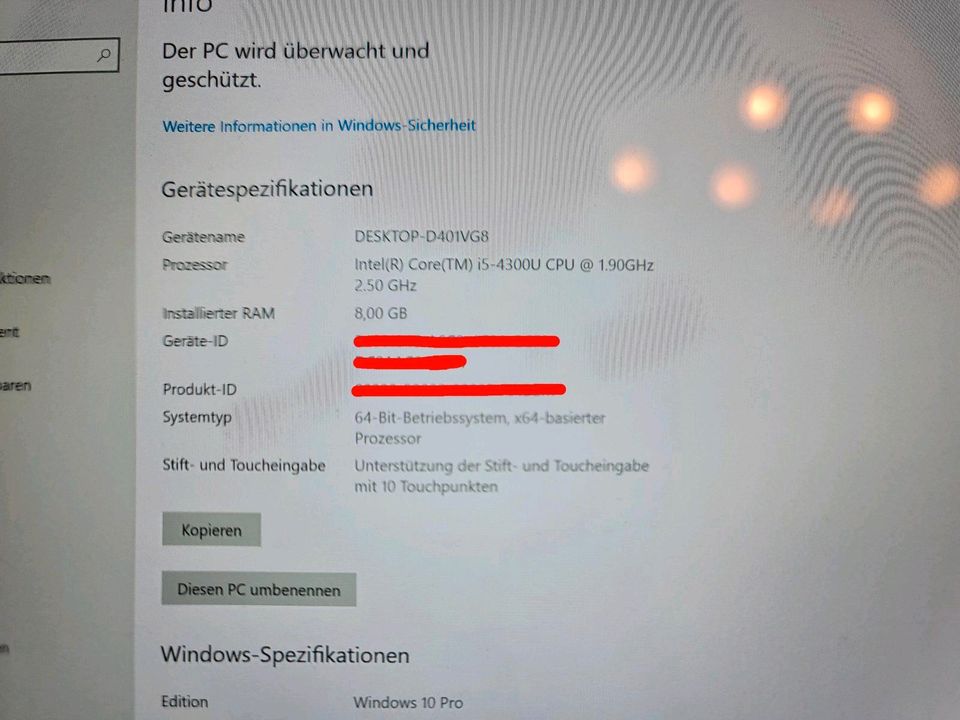 Microsoft Surface Pro 3 i5 8GB RAM Win10 Pro 256GB SSD in Magdeburg