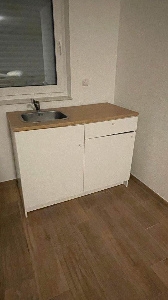 KNOXHULT Küche weiß Ikea Unterschrank mit Schublade, 120 cm in Wesseling