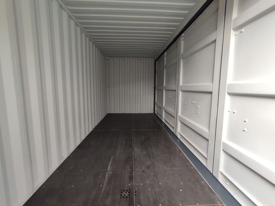 20 Fuß HC Open Side Container, High Cube Side Door Seecontainer in Würzburg