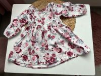 Kleid mit Rüschen Blumen Strumpfhose Gr 80 H&M Nordrhein-Westfalen - Ennepetal Vorschau