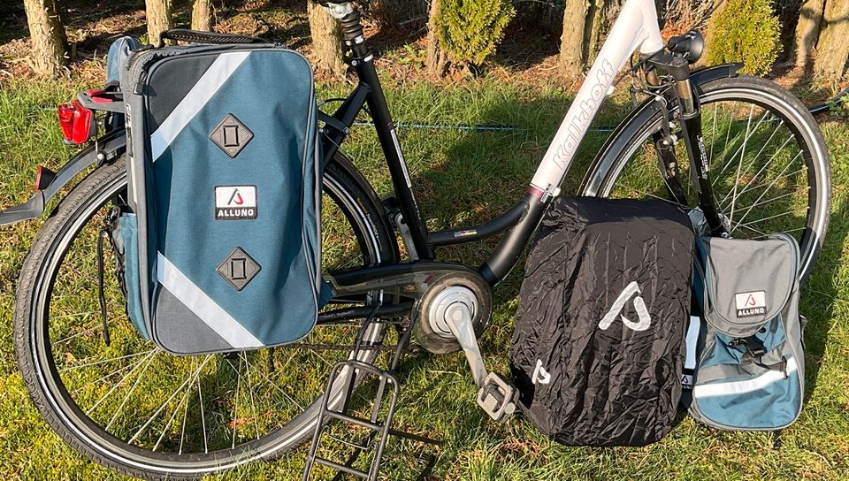 Alluno Fahrradtaschen 4 teilig in Wendisch Baggendorf