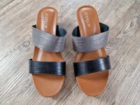 Sandaletten mit Keilabsatz,  Sandalen, Sommerschuhe, Größe 38/39 Bayern - Gars am Inn Vorschau