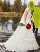 Brautkleid mit viel Zubehör SCALA Precciosa A-Linie Bayern - Bad Grönenbach Vorschau