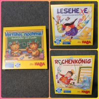 3 HABA Lernspiele, Rechenkönig, Lesehexe, Verfühlt nochmal Bochum - Bochum-Ost Vorschau