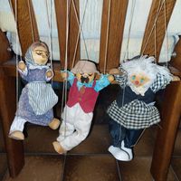 3 Marionetten Paar Oma und Opa und Mutter? Niedersachsen - Hambühren Vorschau