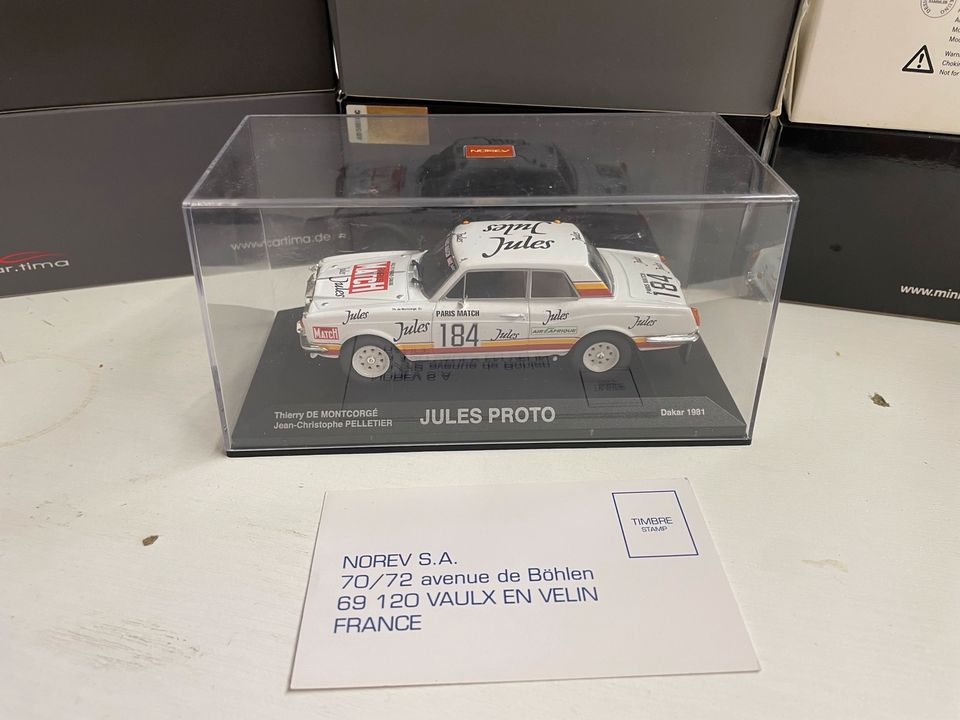 NOREV Rolls Royce Paris-Dakar 1981 Jules Proto 1:43 Modellauto in Hamburg