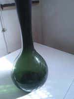 Blumenvase,  Bodenvase, Vase, Glas, grün/schwarz, alt Nordrhein-Westfalen - Ense Vorschau