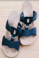 ❀ Rieker Gr. 40 Schwarz Sandaletten Pantoletten Clogs Sandalen ❀ Nürnberg (Mittelfr) - Gebersdorf Vorschau