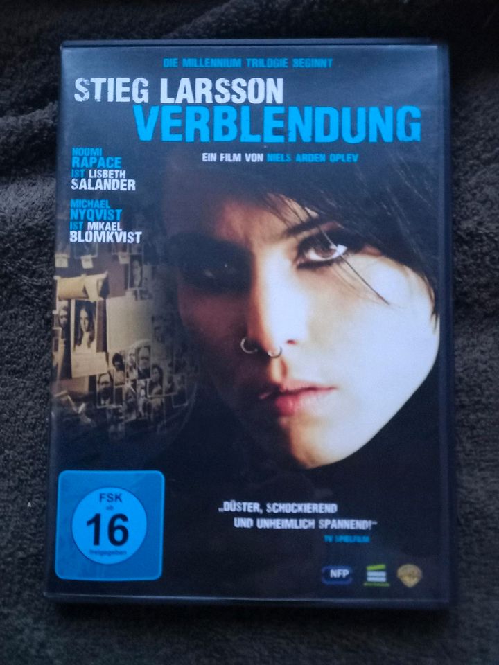 Dvd Verblendung  Larsson Krimi spannend blomkvist in Leipzig