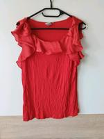 T Shirt rot Volant chic Baden-Württemberg - Weinheim Vorschau