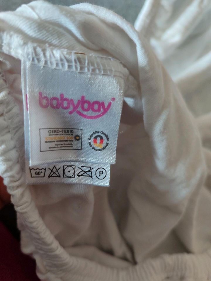 Babybay Beistellbett mit babybay Matratze und babybay Laken in Südharz