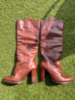 Damen Stiefel, Größe 36, Leder Niedersachsen - Rinteln Vorschau