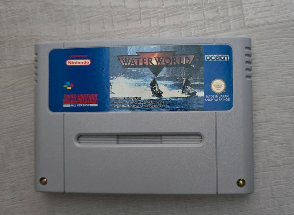 Super Nintendo Spiel SNES Water World in Kemberg