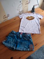 Mädchen Set gr 140 Vigino Hose und Paietten  TShirt Buchholz-Kleefeld - Hannover Groß Buchholz Vorschau