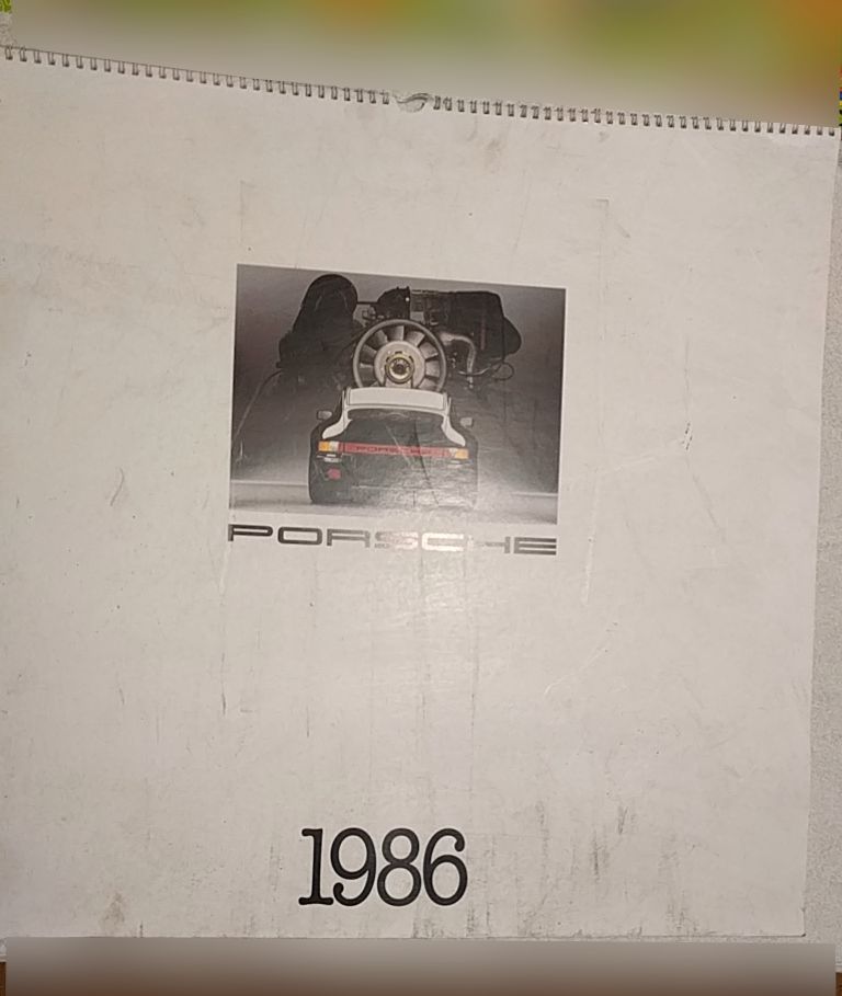 Porsche 911 - Targa usw. Kalender von 1986 + 1987 in Centrum
