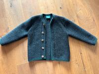 Trachten Jacke Gr. 134/140 anthrazit grün Bayern - Grafenwiesen Vorschau