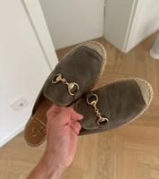 Kanna Gr.39 Leder Damen Slipper Khaki Sandaletten Baden-Württemberg - Kippenheim Vorschau
