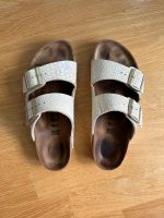 Birkenstock Sandalen Arizona 38 glänzend Schlangenmuster weiß Pankow - Prenzlauer Berg Vorschau