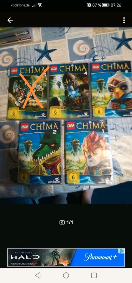 DVD Lego Chima in Seifhennersdorf