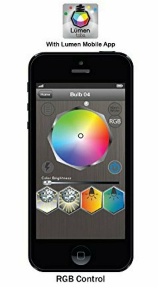 LED LAMPE BLUETOOTH IOS+ANDROID WECKFUNKTION+DIMMBAR in Berlin