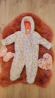 Baby Pinguin Schneeanzug / Schneeoverall 56 62 68 grau rosa Hessen - Wabern Vorschau