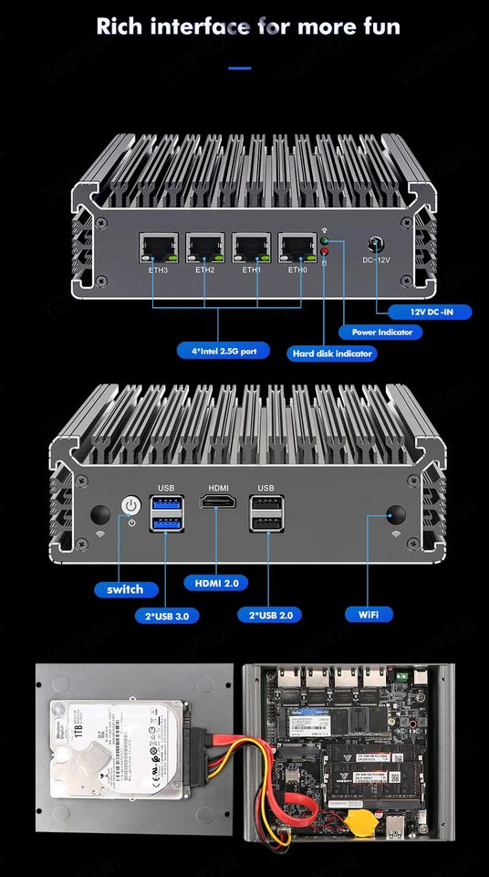 Leistungsstarker Mini-PC - N5095 32GB RAM 11Gen - Windows, Linux in Berlin