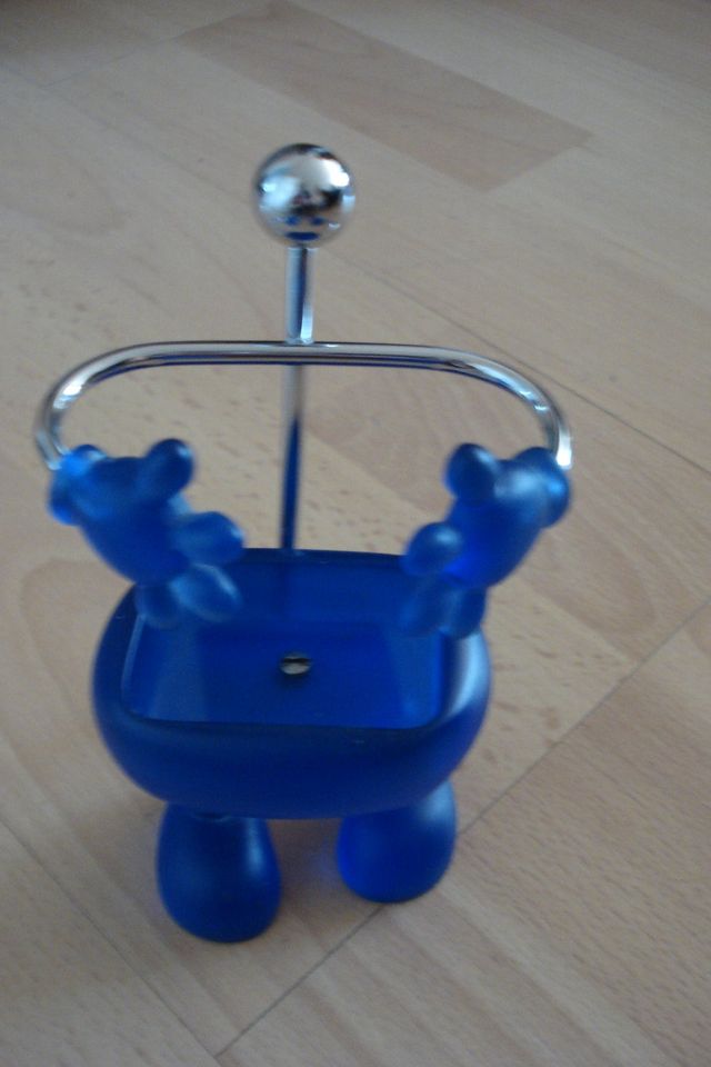 Handyhalter blau⚡️stabiler Stand⚡️sehr schön & lustig ⚡️ in Limeshain