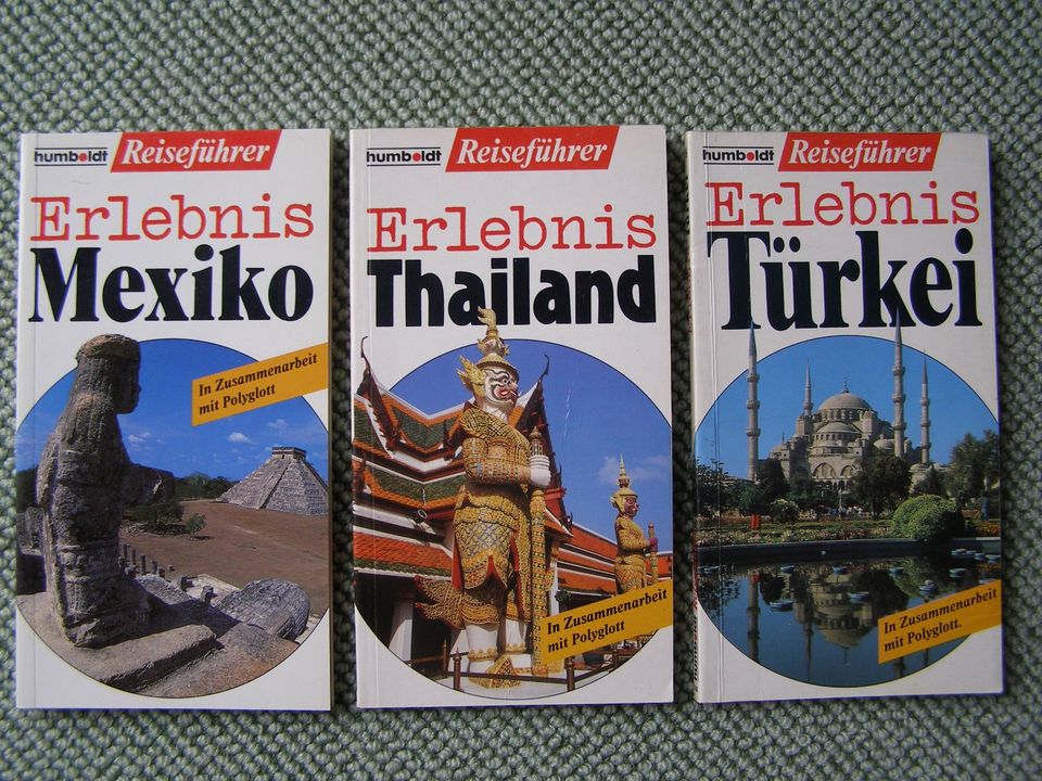 3 Reiseführer Mexiko + Thailand + Türkei von Humboldt Taschenbuch in Wittgensdorf