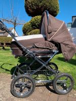 Hesba Kinderwagen braun / rosa vichykaro wunderschön Niedersachsen - Hildesheim Vorschau