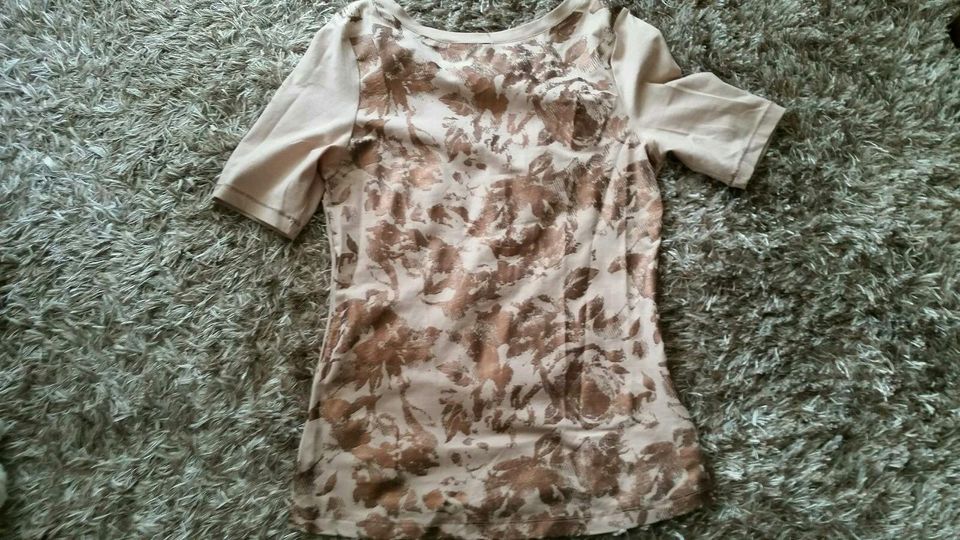 T-Shirt Bluse von Zero Rosegold Gr. 34 Wie neu in Centrum