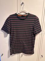 Only & Sons schwarzes T-Shirt mit roten blauen Streifen – Größe X Lindenthal - Köln Sülz Vorschau