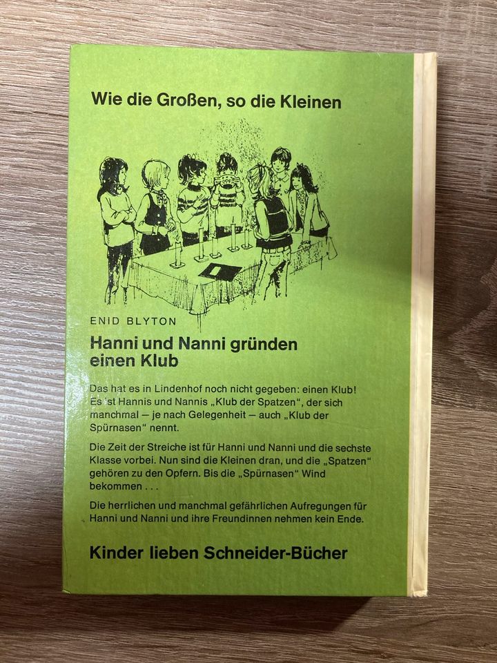 7 Bücher Hanni und Nanni - Enid Blyton (Ausgaben 1965 - 1971) in Kerpen