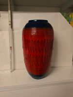 Vase Bodenvase rot blau Harburg - Hamburg Hausbruch Vorschau