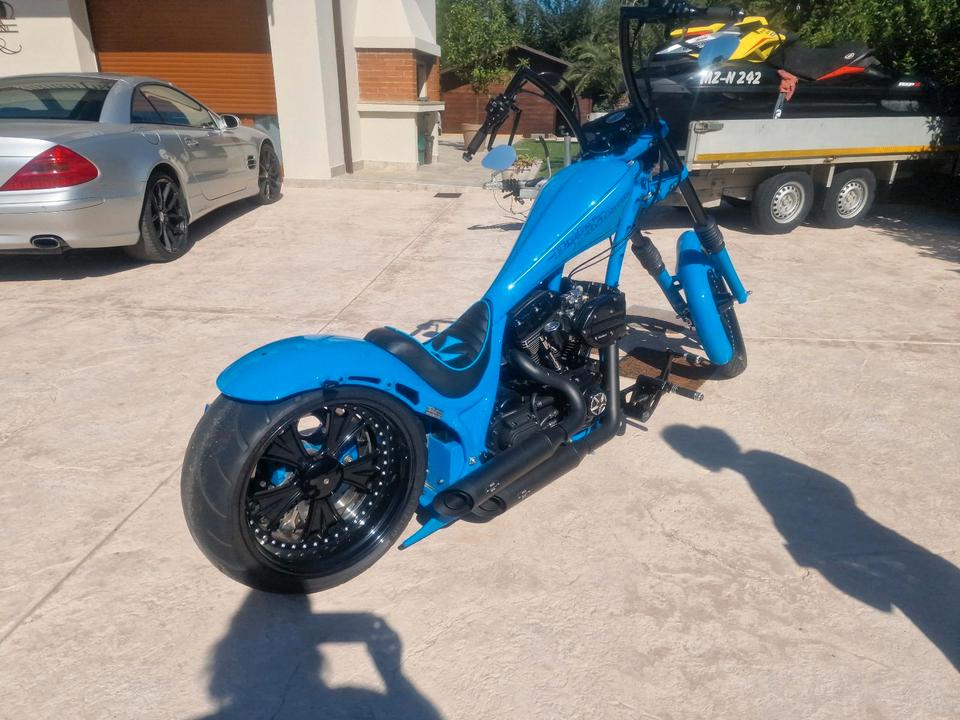 Exclusives Custombike Chopper Harley Davidson  Tausch möglich in Waldenburg