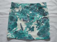 Neu Garcia, Jeans Rock kurz, weiß-grün-graublau, Gr. 176 Innenstadt - Köln Altstadt Vorschau