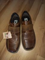 Bama / 42 / Halbschuhe mit Klettverschluss / braun / neu Hessen - Schaafheim Vorschau
