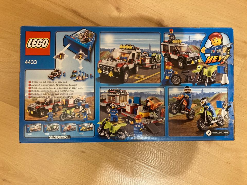 Lego City 4433 Crossbike Transporter - Motorrad in Garbsen