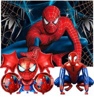 NEU Spiderman Party Deko Set Folienballon Luftballon 3D Niedersachsen - Scheden Vorschau