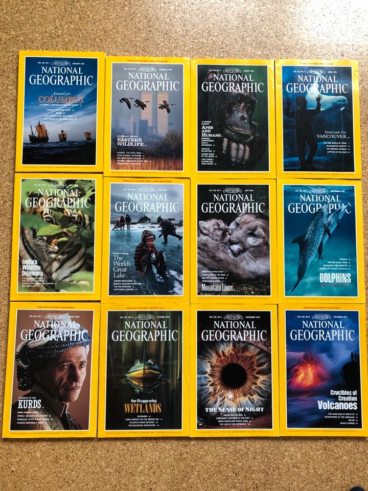National Geographic englische Ausgaben, kostenlose Zugabe in Steinheim