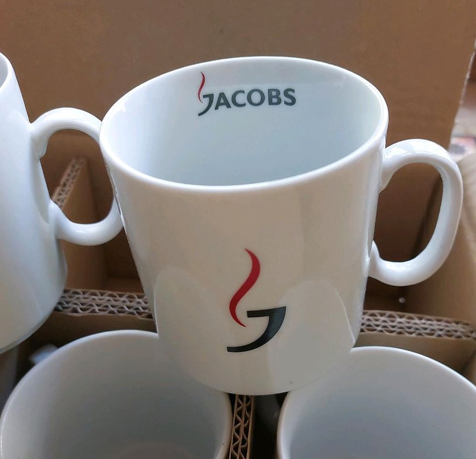 Jacobs Tasse/Kaffeehaferl, 5 St, NEU in Au i.d.Hallertau