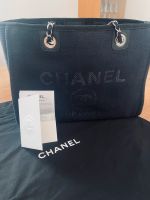 Chanel Deauville Tote Tasche Shopper Schwarz Silber Hardware Silv Rheinland-Pfalz - Altenkirchen Vorschau