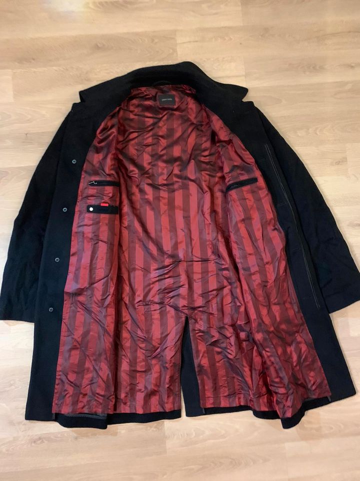 Herrenmantel / Wollmantel / Wintermantel Pierre Cardin Größe L/XL in Hille