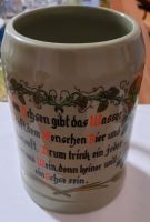 Bierkrug mit Trinkspruch Saarland - Wadgassen Vorschau