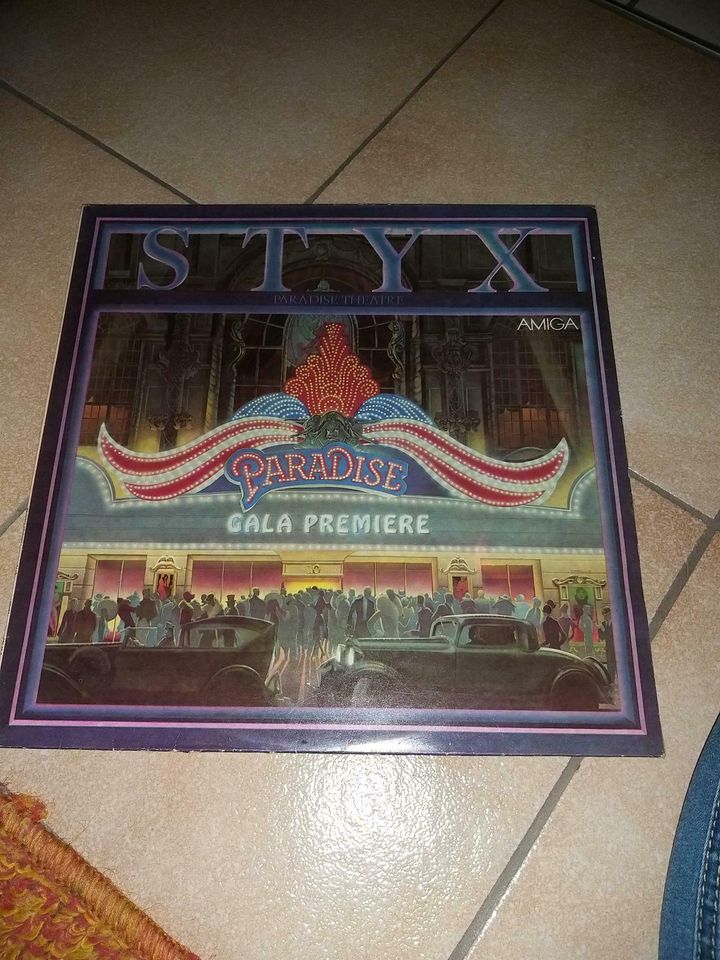 Styx Schallplatten in Hilpoltstein