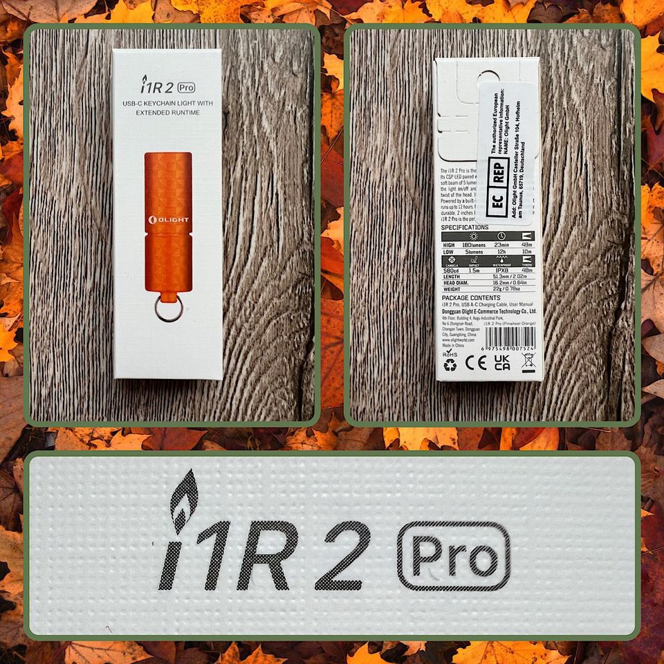 Olight i1R2 Pro - orange - NEU - Taschenlampe in Sayda