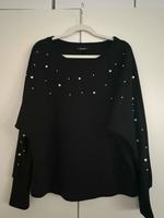 Schwarzes Sweatshirt mit Perlen Größe M Damen Damenmode Nordrhein-Westfalen - Geldern Vorschau